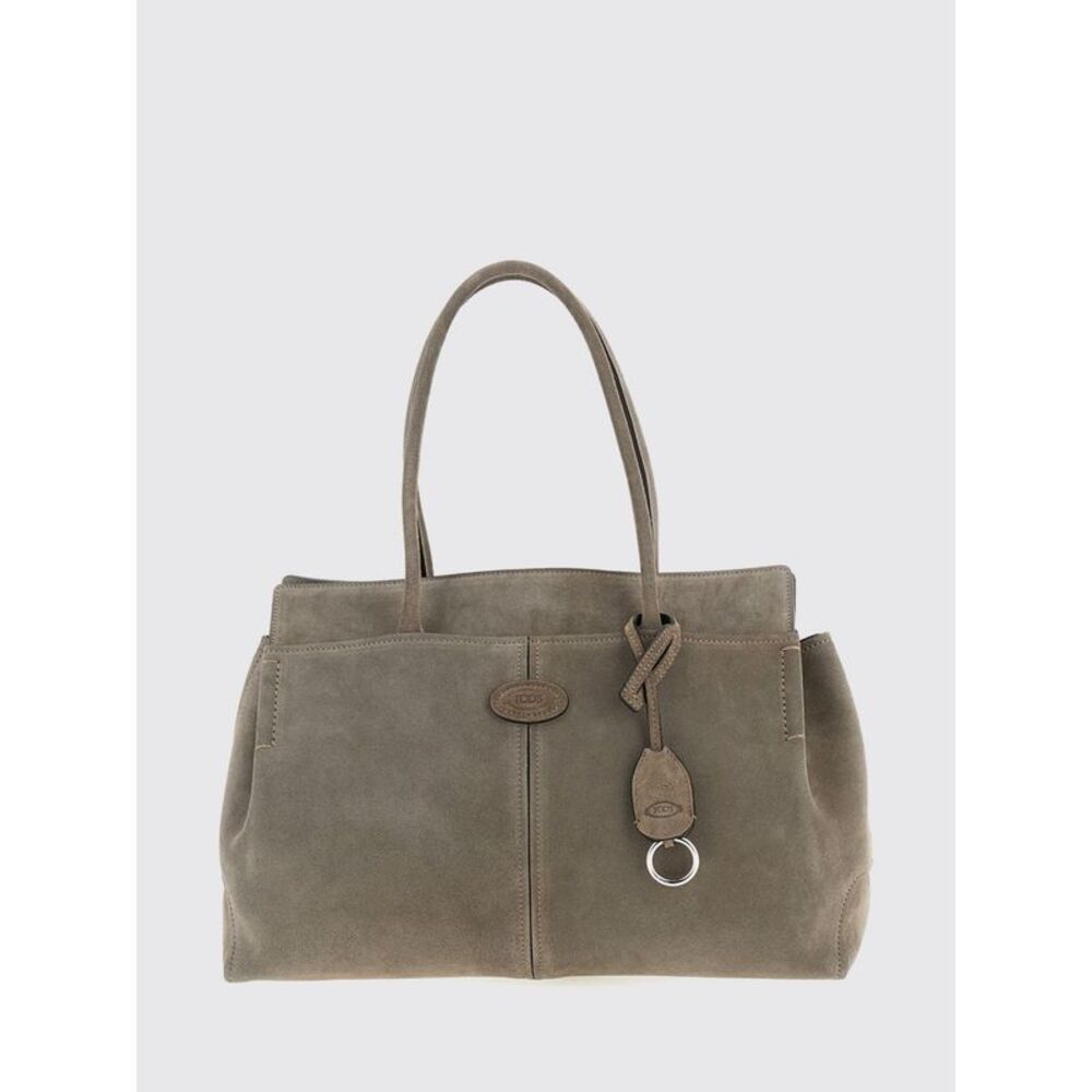 Tod's Women Tod's Suede Shoulder Bag With Double Handle And Charm
